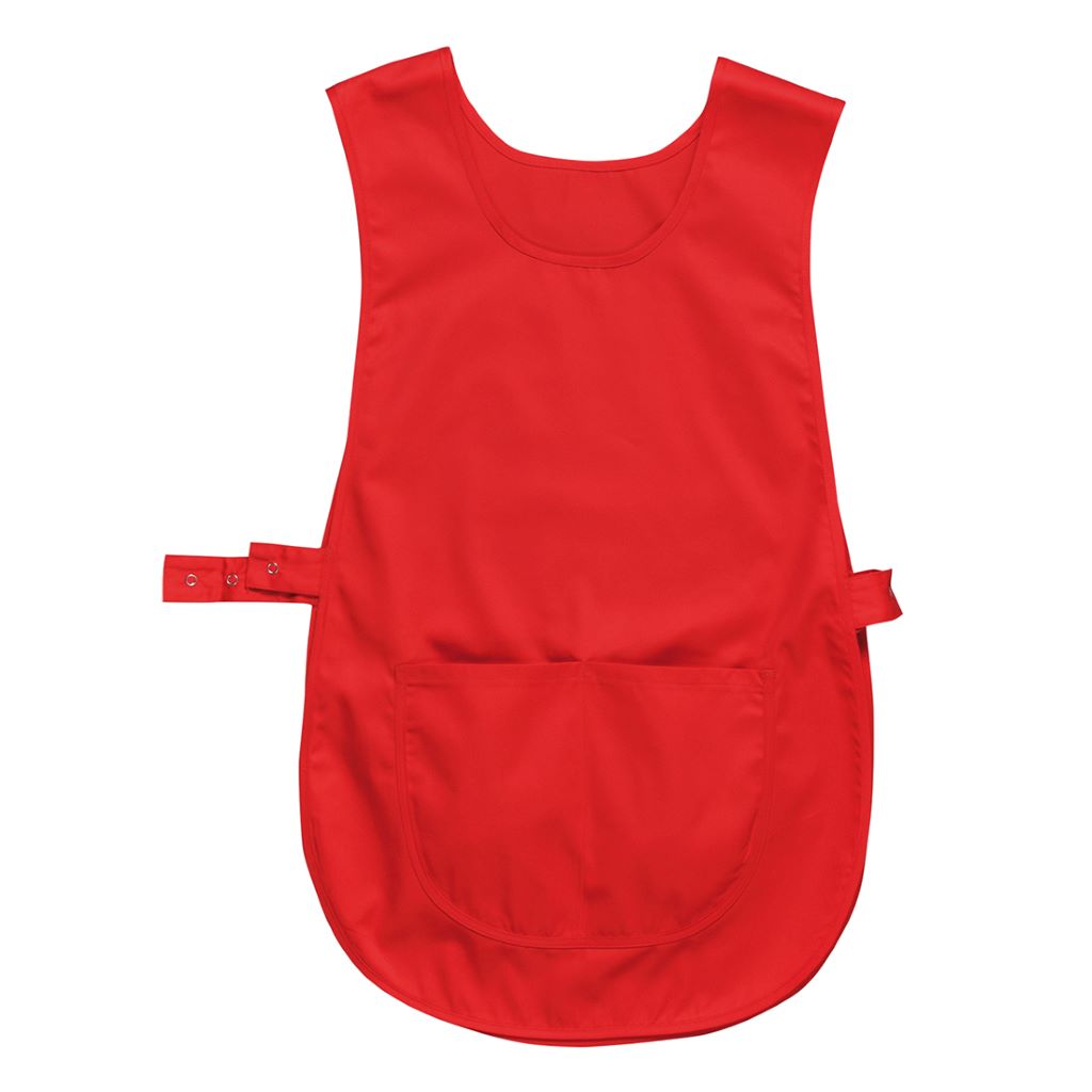 Tabard with Pocket S843 Red