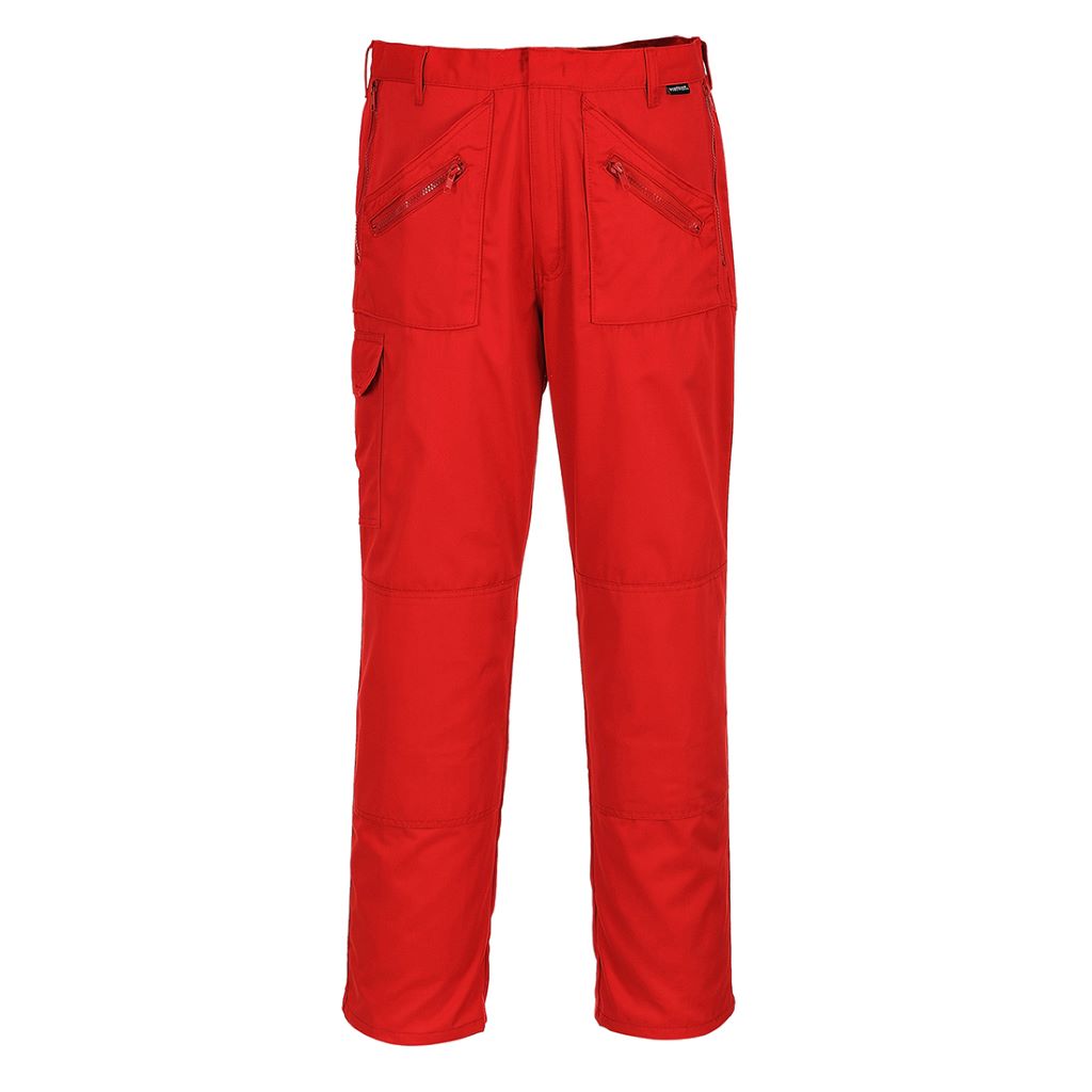 Action Trousers S887 Red