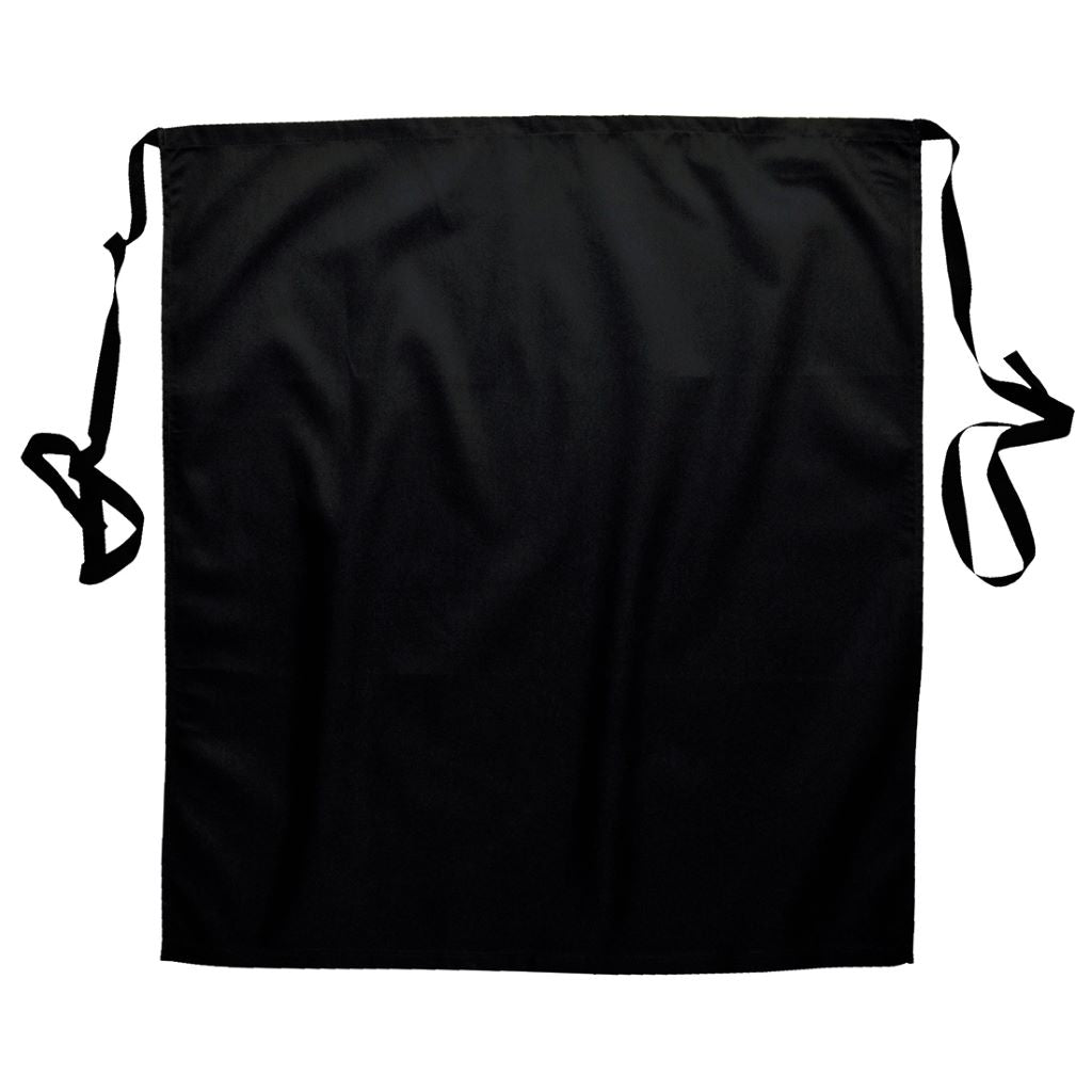 Waist Apron - No Pocket S894 Black