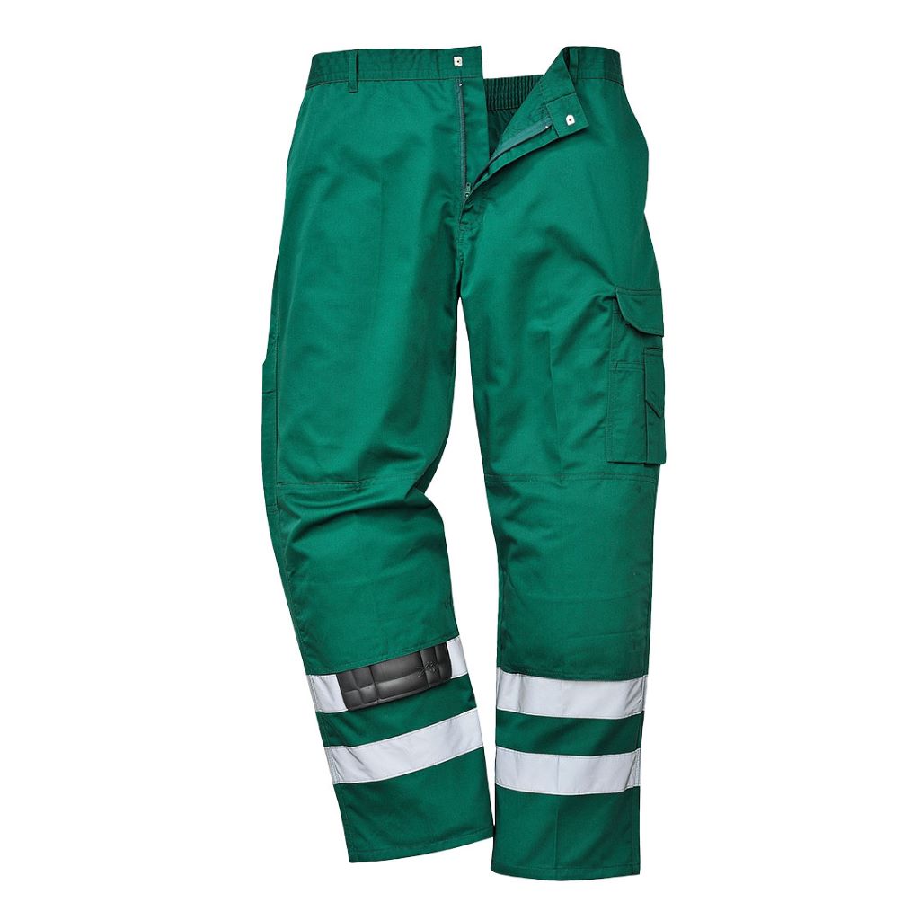 Iona Safety Trousers S917 BottleGreen