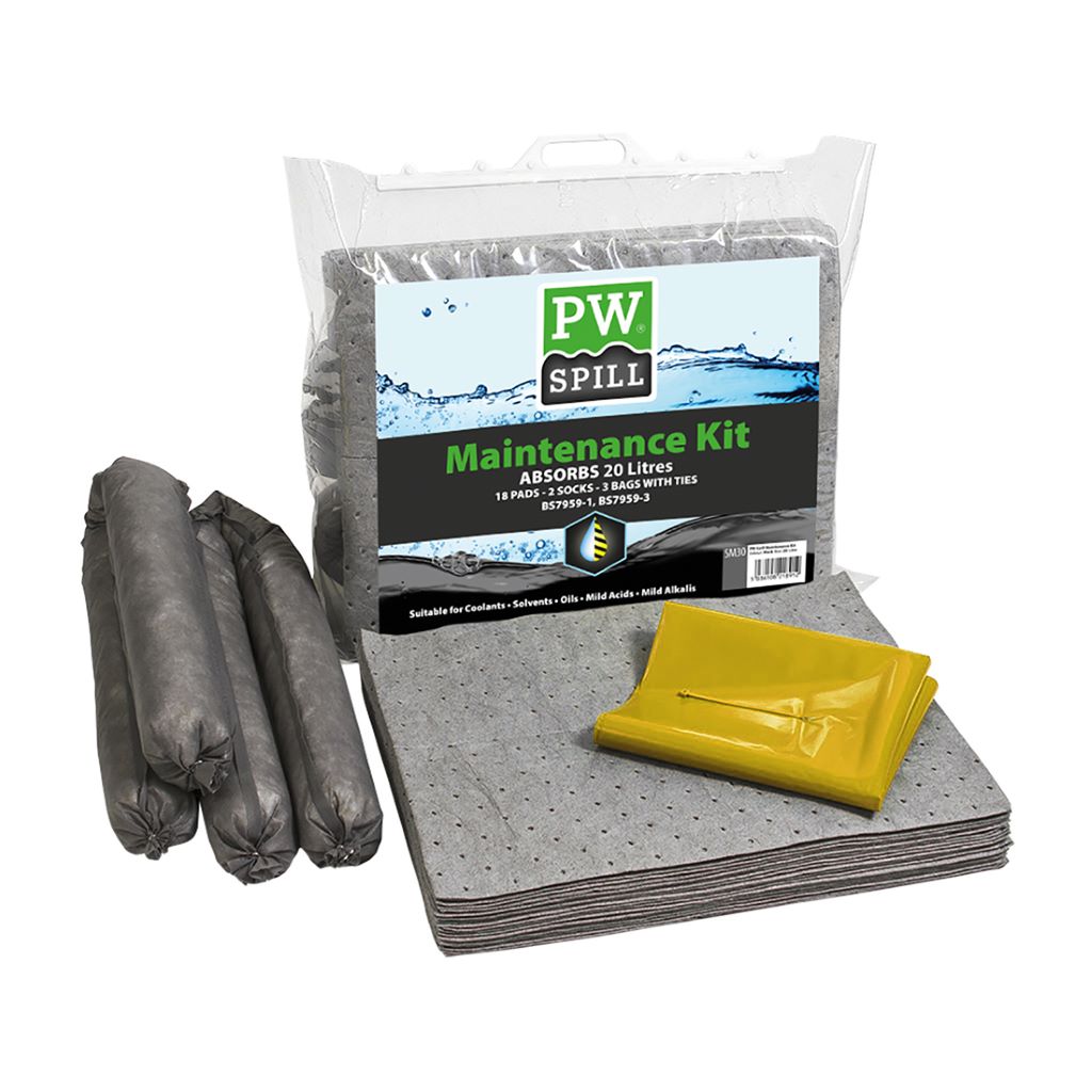 Spill Maintenance Kit 20L  Pk6 SM30 Grey