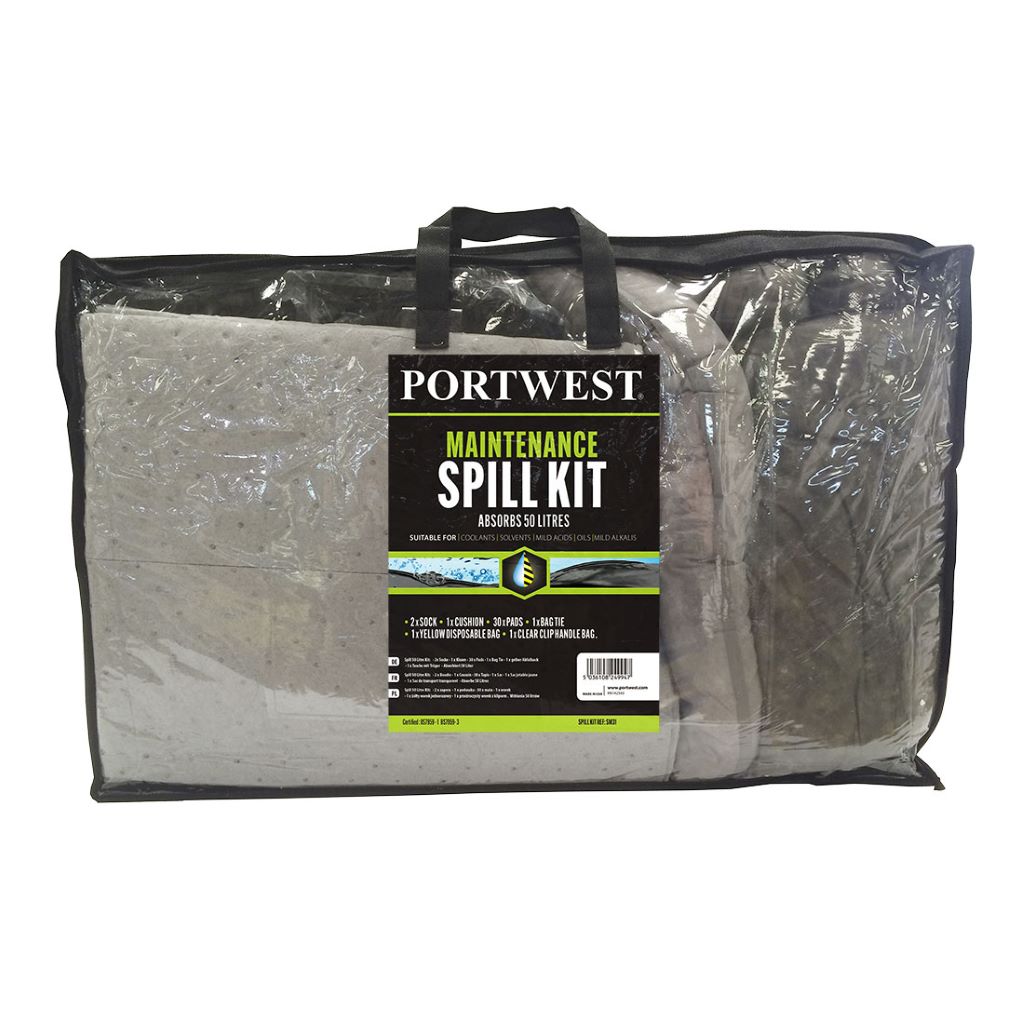 Spill Maintenance Kit 50L  Pk3 SM31 Grey