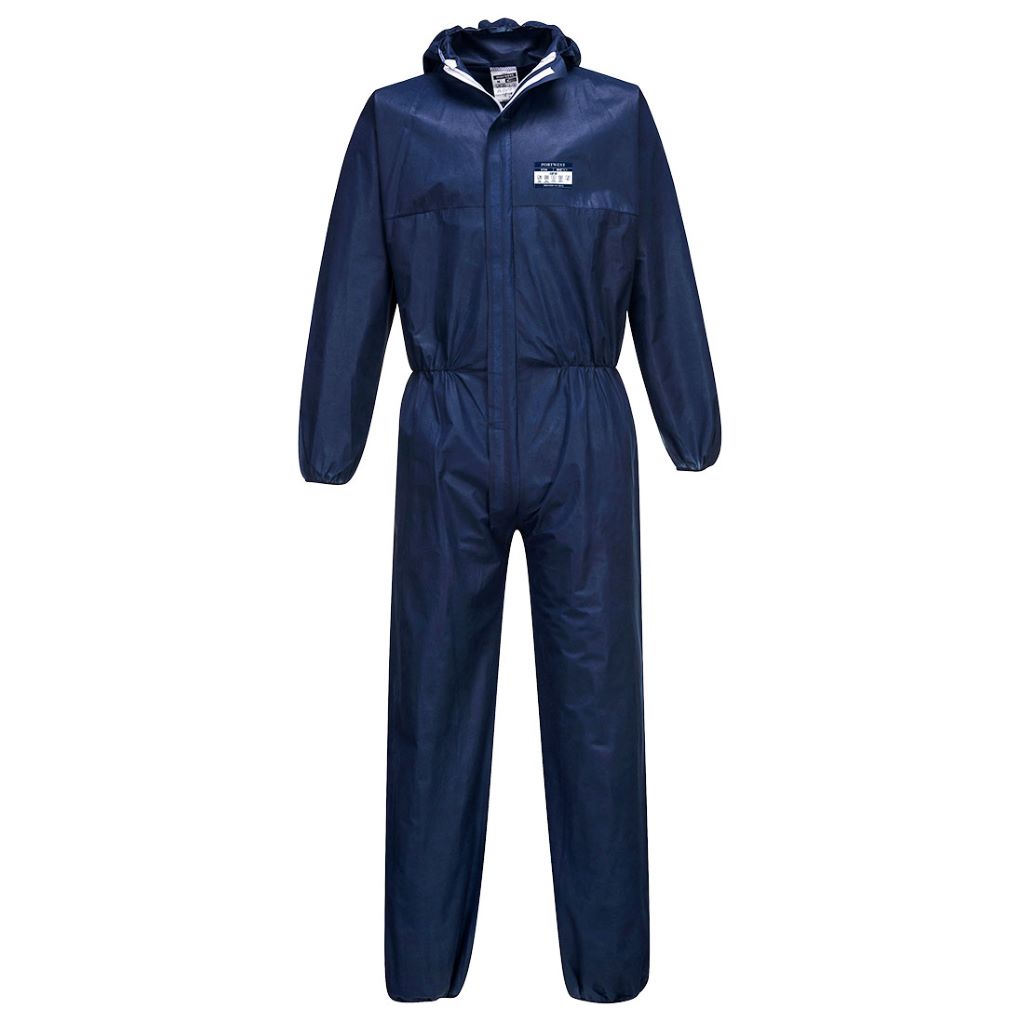 Biztex Coverall SMS 55g (50pc) ST30 Navy