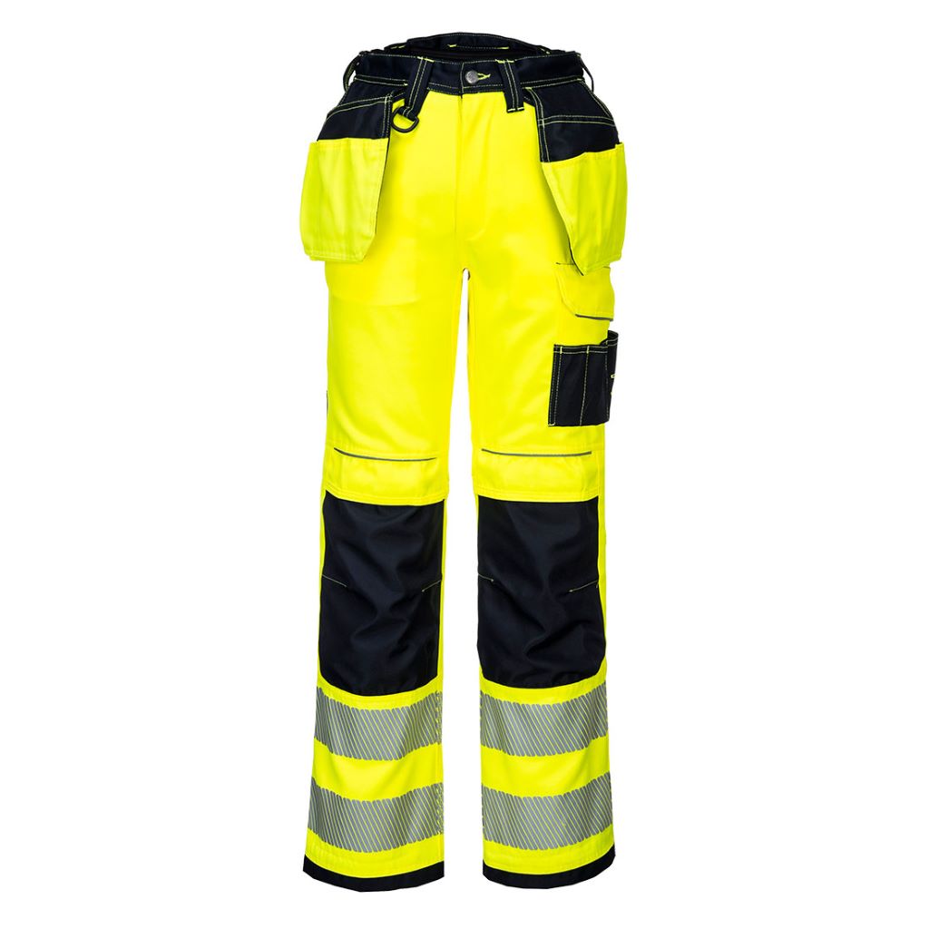PW3 Hi-Vis Holster Trousers T501 YellowBlack
