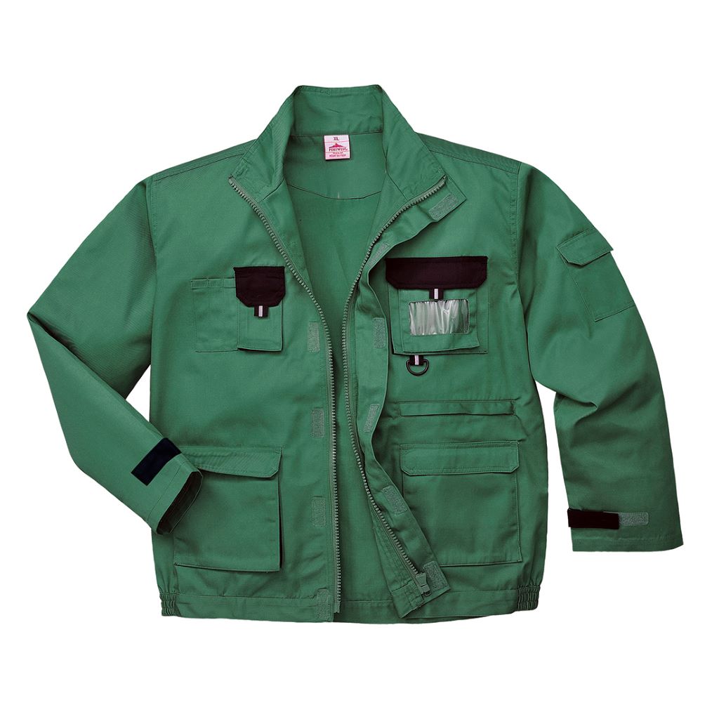 Contrast Jacket TX10 BottleGreen