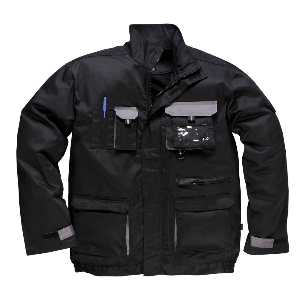 Contrast Jacket TX10 Black