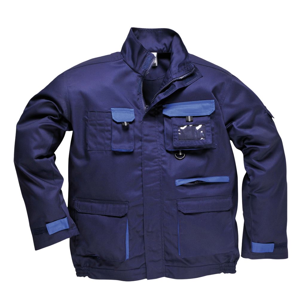 Contrast Jacket TX10 Navy