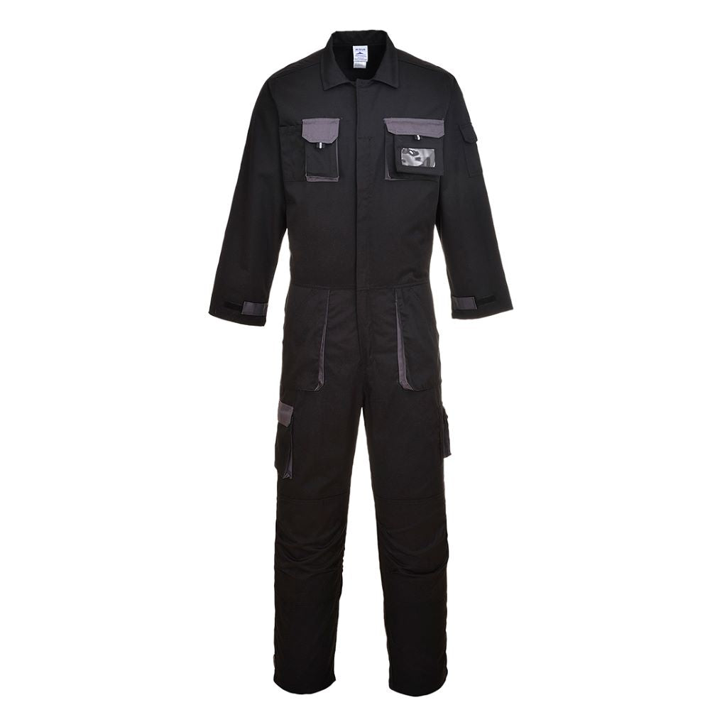 Contrast Coverall TX15 Black