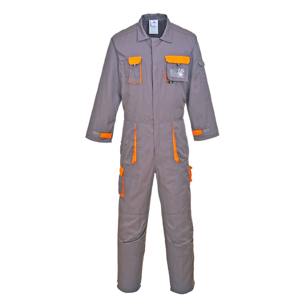 Contrast Coverall TX15 Grey