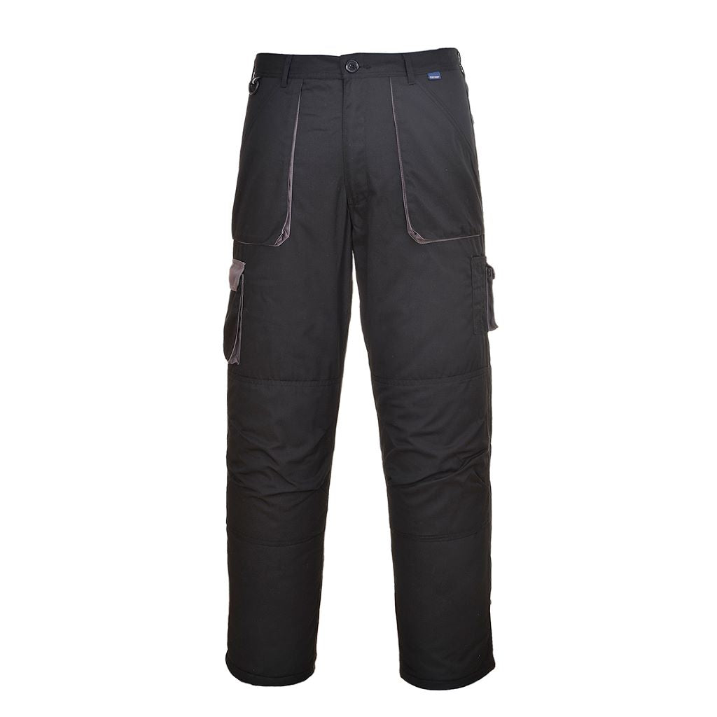 Contrast Trousers Lined TX16 Black