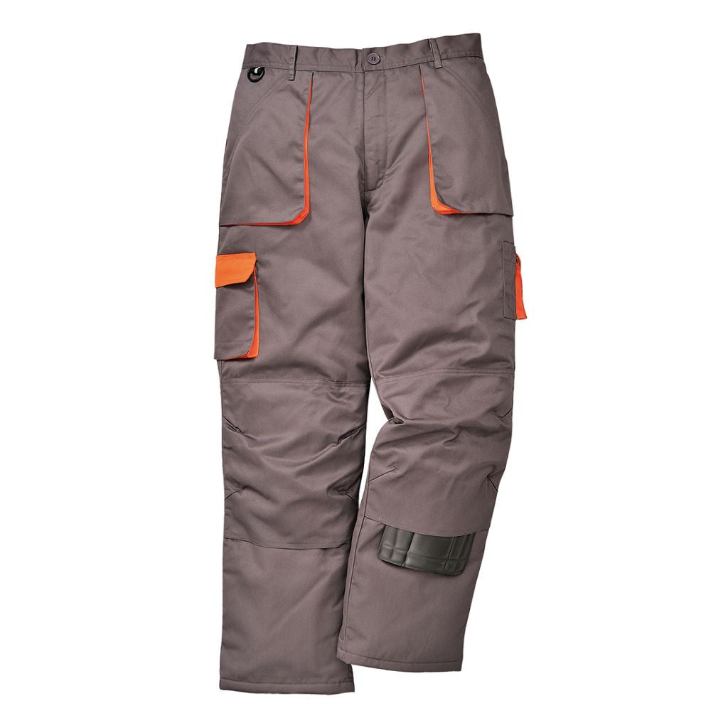 Contrast Trousers Lined TX16 Grey