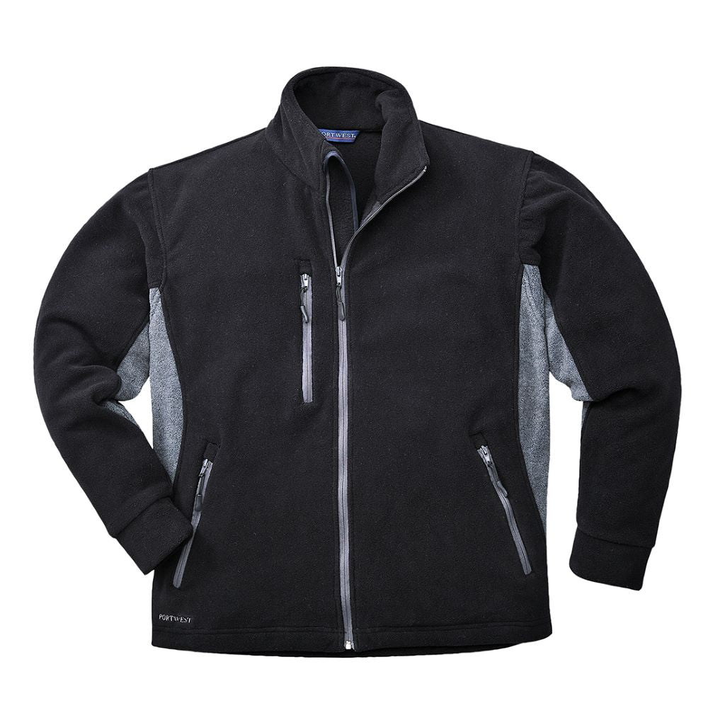 Contrast Fleece TX40 Black