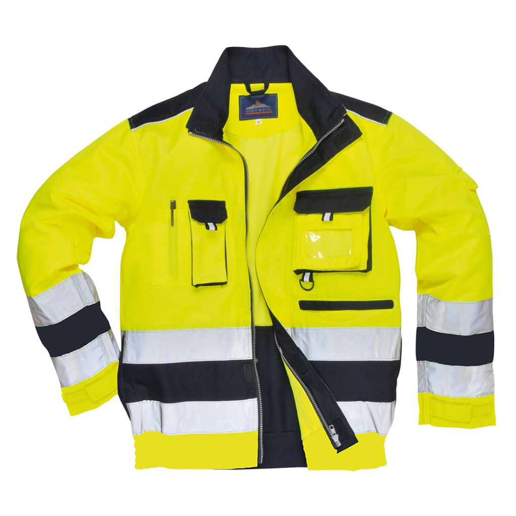 Lille Hi-Vis Jacket TX50 YellowNavy