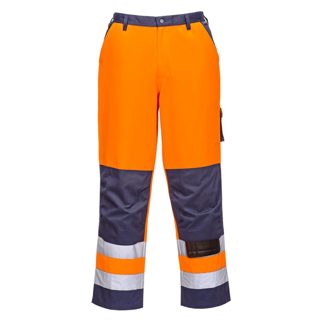 Lyon Hi-Vis Trousers TX51 OrangeNavy