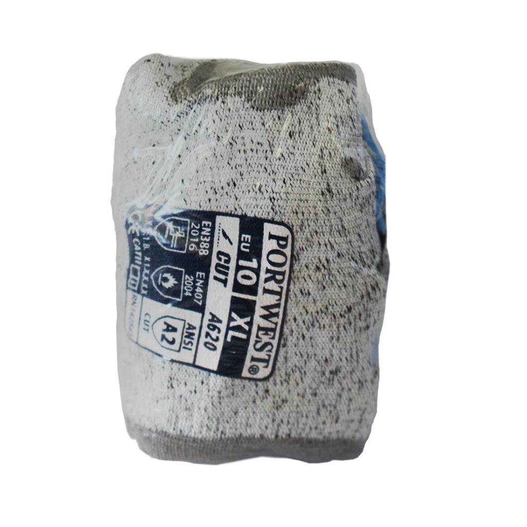 LR Cut PU Palm Glove VA620 GreyGrey